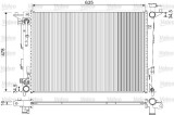 VALEO 733213 Radiator, racire motor