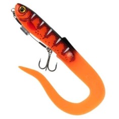 Grub FOX RAGE Slick Eel Loaded, UV Red Wake, Nr.1/0, 28cm, 1buc/pac foto