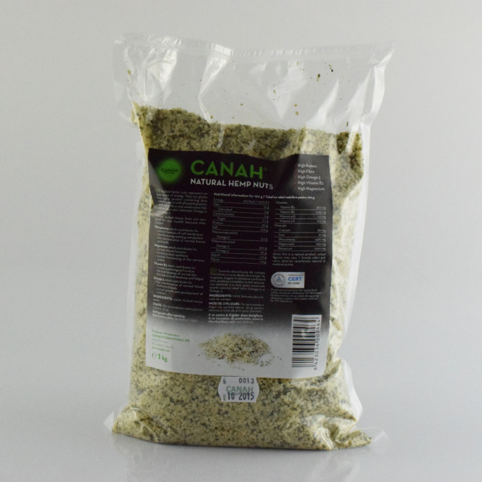 SEMINTE DECORTICATE DE CANEPA 1000gr CANAH