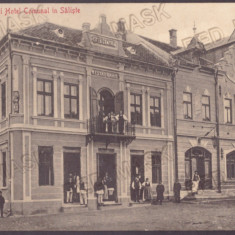 4982 - SALISTE, Sibiu, Hotel, Restaurant, Romania - old postcard - unused