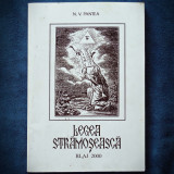 Cumpara ieftin Legea Stramoseasca - N.V. Pantea - Blaj, 2000 - Carte Crestinism, Religioasa
