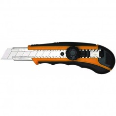 Cutter ergonomic Gadget 370201, cu sina metalica 18 mm