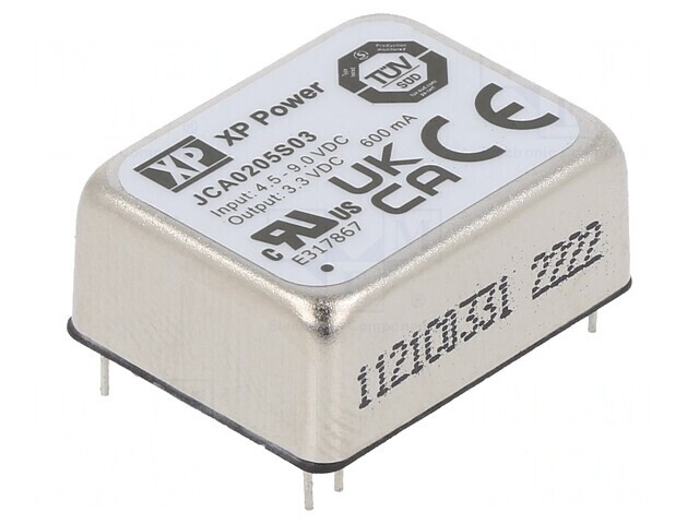 Convertor DC/DC 2W 4.5-9V la 3.3V 600mA THT