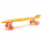 Placa de skateboard pentru copii cu roti din silicon si leduri BABLK358
