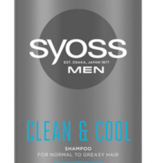 Sampon pentru barbati Clean & Cool, 440ml, Syoss