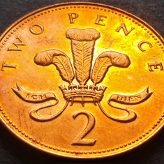 Moneda 2 PENCE - ANGLIA, anul 2000 *cod 2976 B