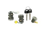 Set yale inchidere Suzuki Vitara (Et/Ta), 07.1988-03.1998, 3-5 Usi, cu chei, cu 2 butuci blocare usa, butuc portbagaj, fata/spate, 37100-60851-SES,