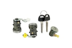 Set yale inchidere Suzuki Vitara (Et/Ta), 07.1988-03.1998, 3-5 Usi, cu chei, cu 2 butuci blocare usa, butuc portbagaj, fata/spate, 37100-60851-SES,