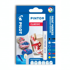 Set Markere Pintor clasic mix 6 culori EF Pilot