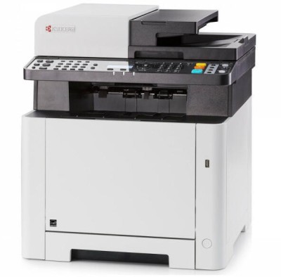 Multifunctionala Second Hand Laser Color Kyocera Ecosys M5526CDN, A4, 26 ppm, 1200 x 1200 dpi, Copiator, Scanner, Fax, USB, Retea NewTechnology Media foto