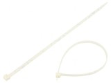 Colier de str&acirc;ngere poliamidă 368mm x 7,6mm naturală