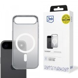 Husa MagSafe pentru Apple iPhone 17 Pro, 3MK, MagCase, Alba