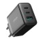Incarcator USB, 2x Type-C, Fast Charging, 32W - JoyRoom (JR-TCF10) - Negru