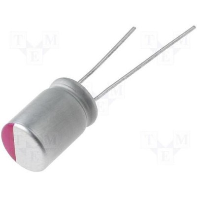 CAPACITOR POLYMER 1500UF 6.3V foto