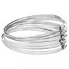 Coliere Furtun Gossi 91-165mm, Inox 304, 6 Bucati, Fixare Conducte, Auto, Industrial, Argintiu