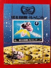 RAS AL KHAIMA, SPACE - COLIȚĂ MNH