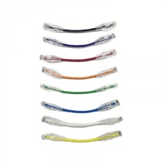 Cablu CAT, Slim UTP, 6A 4PR/28AWG Pure Cooper, Patchcord, 4 inch, 10 cm