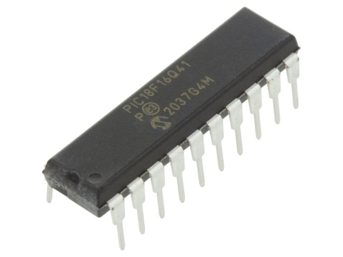 Microcontroler PIC 64MHz, I2C SPI UART