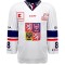 Echipa națională de hochei tricou de hochei 2023/2024 CCM PRO Authentic David Pastrň&aacute;k #88 white - XL