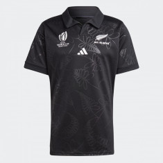 Tricou Rugby ADIDAS ALL BLACKS REPLICA Noua Zeelandă 2023 Negru Adulți