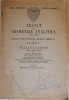 Tratat Geometrie Analitica - Traian Lalescu - Matematica