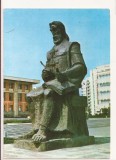 RF80-Carte Postala - Iasi, Statuia lui Dosoftei, circulata 1989