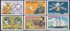 DB1 Antigua 1976 Evenimente Corabii Cosmos Telefon 6 v. MNH