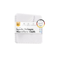 Lavete aplicare protecție ceramică Chemicalworkz Suede Towel Pack 10&times;10cm, albe, set 10 buc