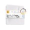 Lavete aplicare protecție ceramică Chemicalworkz Suede Towel Pack 10&times;10cm, albe, set 10 buc