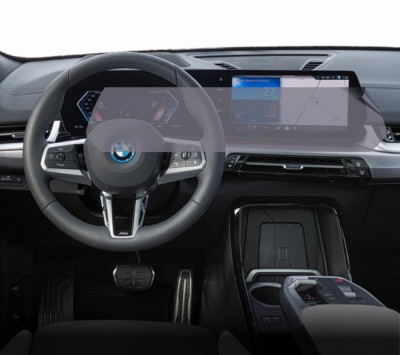 Folie Protectie Navigatie BMW iX3 2020+, Duragon, protectie Display Navigatie, silicon Mat, Anti-zgarieturi, Anti-amprenta, kit instalare foto
