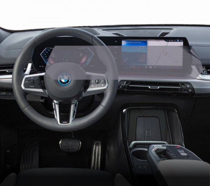 Folie Protectie Navigatie BMW iX3 2020+, Duragon, protectie Display Navigatie, silicon Mat, Anti-zgarieturi, Anti-amprenta, kit instalare