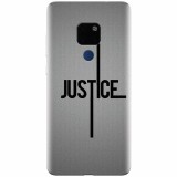Husa silicon pentru Huawei Mate 20, Amir Justice Minimalistic Nubheebuccus Text