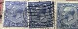 Timbre Anglia Interbelica TMB1GB serie/set/lot 3