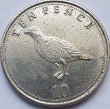 10 pence 2016 Gibraltar, Barbary partridge,, Europa