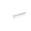 Surub cu cap hexagonal, filetat complet, otel, zincat alb, M12 x 120 mm