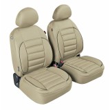 Huse scaun fata De-Luxe Sport Edition jacquard high-quality 2buc - Bej Garage AutoRide, Lampa