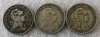 P2. Portugalia lot 3 x 1 escudo 1946 1966 1968 **, Europa