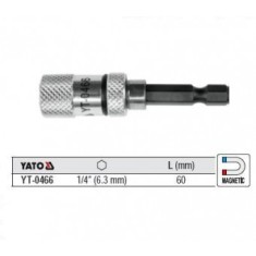 Capat surubelnita magnetic 6Omm, 1/4&#039;&#039;, Yato YT-0466