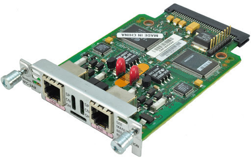 Placa de retea switch Cisco WIC-2AM 56 kbit/s