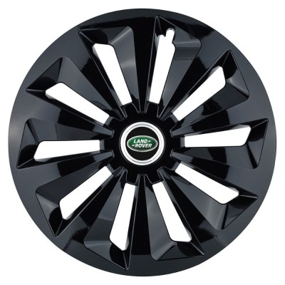 Set 4 capace roti Fox negru R16 Compatibil Cu Land Rover foto