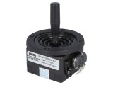 Joystick Biaxial 0-10k&Omega; 10k&Omega; 10-80&deg;C OM200B-M4