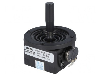 Joystick Biaxial 0-10k&amp;Omega; 10k&amp;Omega; 10-80&amp;deg;C OM200B-M4 foto
