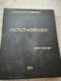 Proiect diploma Politehinca Timisoara 1945