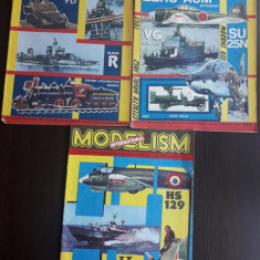 Lot 3 Reviste Modelism an 1993, nr.1,3,4 / C rev P2