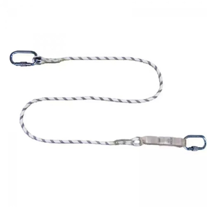 Cablu de siguranta cu carabina 2m