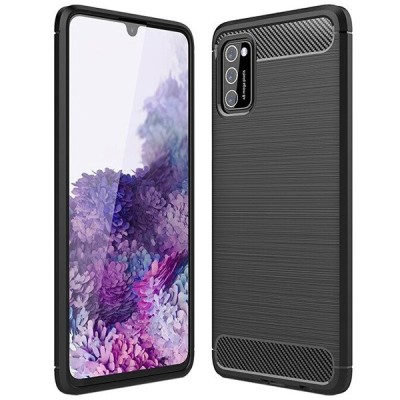 Husa SAMSUNG Galaxy A41 - Carbon (Negru) FORCELL foto