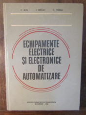 ECHIPAMENTE ELECTRICE SI ELECTRONICE DE AUTOMATIZARE-C.NITU foto