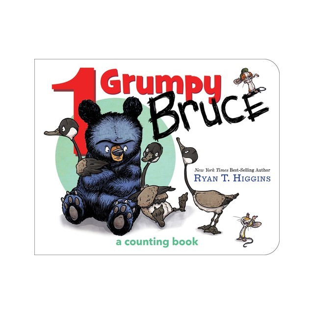 1 Grumpy Bruce: A Counting Board Book