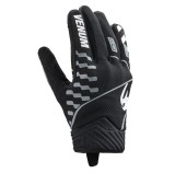 Cumpara ieftin Manusi barbati Roadster vara textil Ixon model Venum Hurry culoare: negru/gri/alb &ndash; degete tactile, 2XL (11/12)