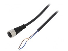 Cablu de conectare M12 5m PVC foto